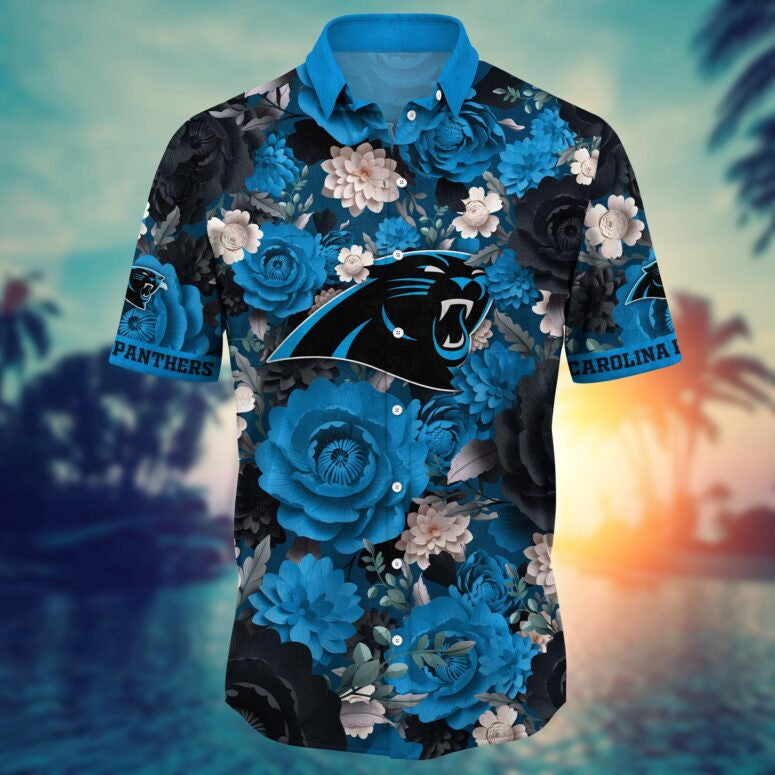 Carolina Panthers Wave Rider Victory Hawaiian Shirt - Welcome to 2 Aloha