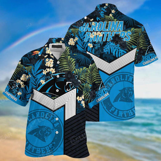 Carolina Panthers Ocean Breeze Victory Hawaiian Shirt - Welcome to 2 Aloha