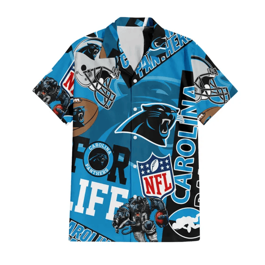 Carolina Panthers For Life Hawaiian Shirt - Welcome to 2 Aloha