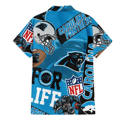 Carolina Panthers For Life Hawaiian Shirt - Welcome to 2 Aloha