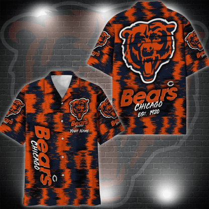 Chicago Bears Wild Grizzly Attack Hawaiian Shirt - Welcome to 2 Aloha