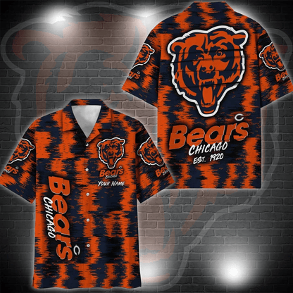 Chicago Bears Wild Grizzly Attack Hawaiian Shirt - Welcome to 2 Aloha