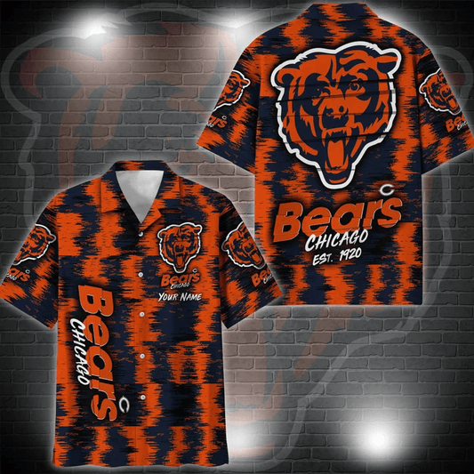 Chicago Bears Wild Grizzly Attack Hawaiian Shirt - Welcome to 2 Aloha