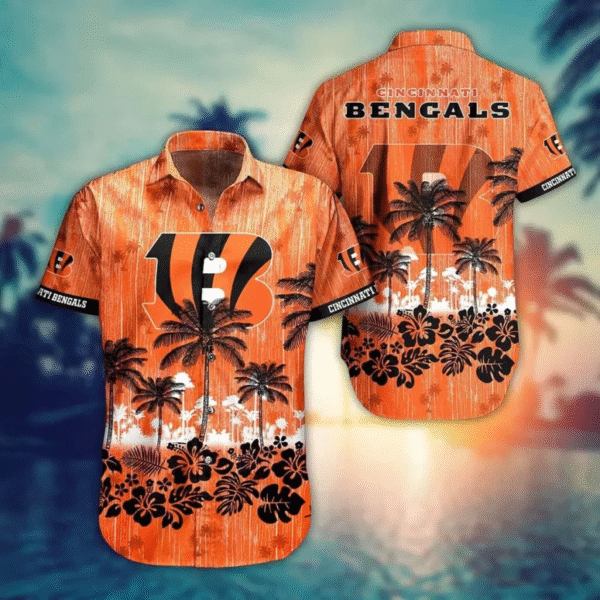 Cincinnati Bengals Tropical Luau Hawaiian Shirt - Welcome to 2 Aloha