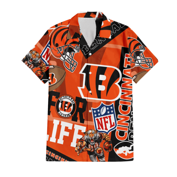 Cincinnati Bengals For Life Hawaiian Shirt - Welcome to 2 Aloha