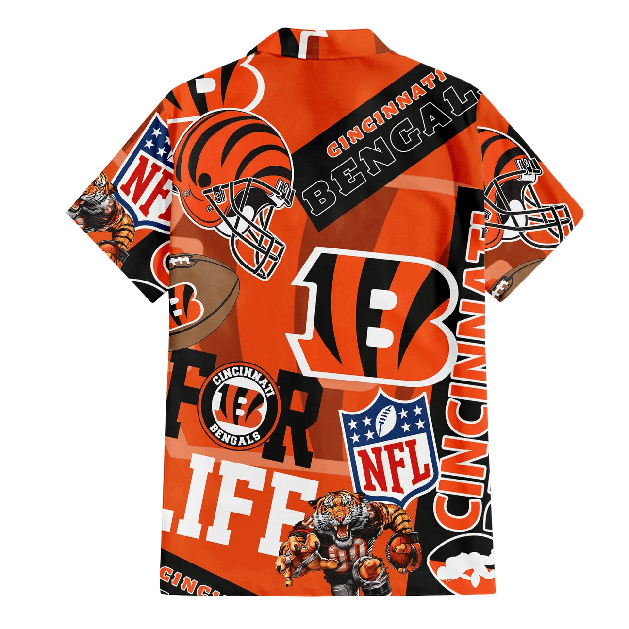 Cincinnati Bengals For Life Hawaiian Shirt - Welcome to 2 Aloha
