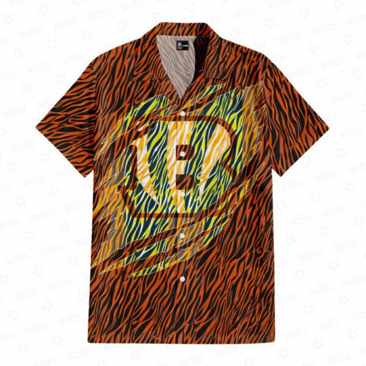 Cincinnati Bengals Tiger Fury Hawaiian Shirt - Welcome to 2 Aloha