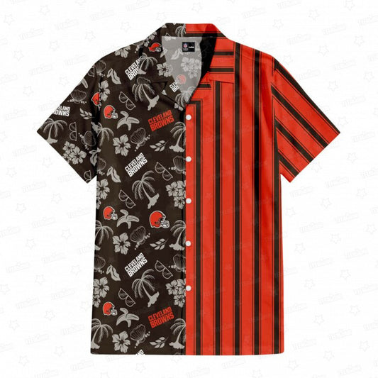 Cleveland Browns Ocean Breeze Hawaiian Shirt - Welcome to 2 Aloha