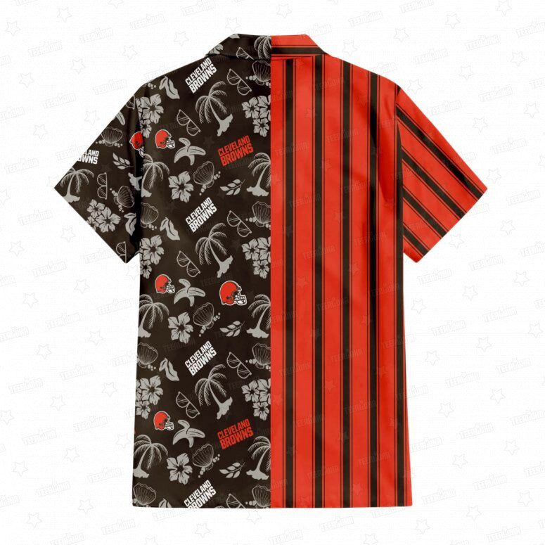 Cleveland Browns Ocean Breeze Hawaiian Shirt - Welcome to 2 Aloha