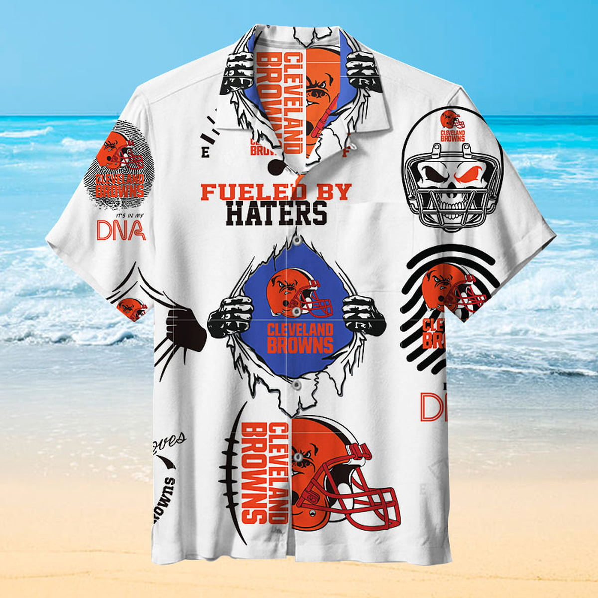 Cleveland Browns Haters Fuel Hawaiian Shirt - Welcome to 2 Aloha