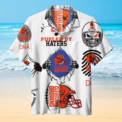 Cleveland Browns Haters Fuel Hawaiian Shirt - Welcome to 2 Aloha