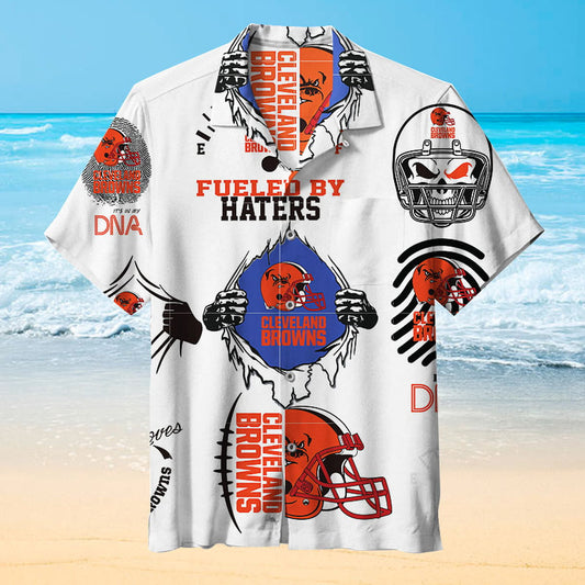 Cleveland Browns Haters Fuel Hawaiian Shirt - Welcome to 2 Aloha