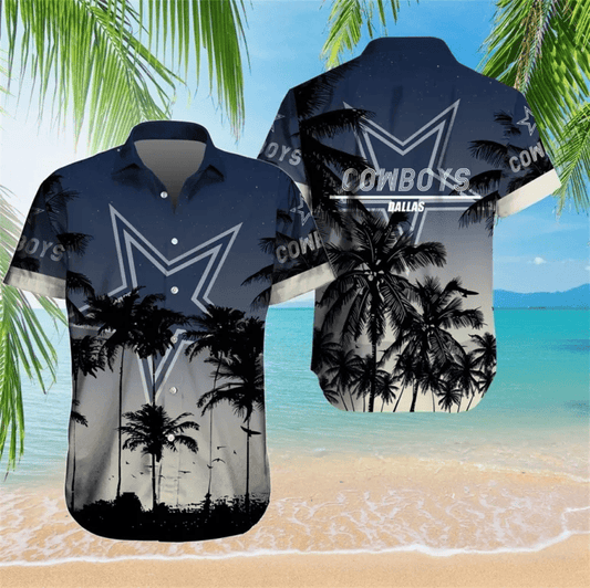 Dallas Cowboys Sunset Paradise Hawaiian Shirt - Welcome to 2 Aloha