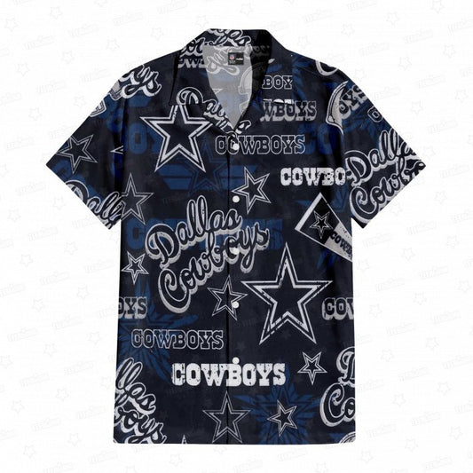 Dallas Cowboys Lone Star Breeze Hawaiian Shirt - Welcome to 2 Aloha