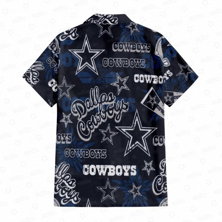 Dallas Cowboys Lone Star Breeze Hawaiian Shirt - Welcome to 2 Aloha