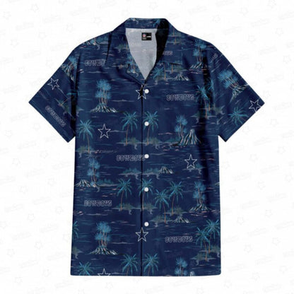 Dallas Cowboys Summer Island Hawaiian Shirt - Welcome to 2 Aloha