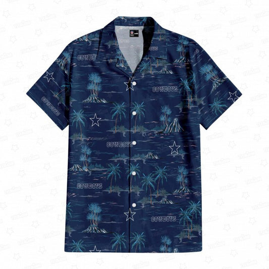 Dallas Cowboys Summer Island Hawaiian Shirt - Welcome to 2 Aloha