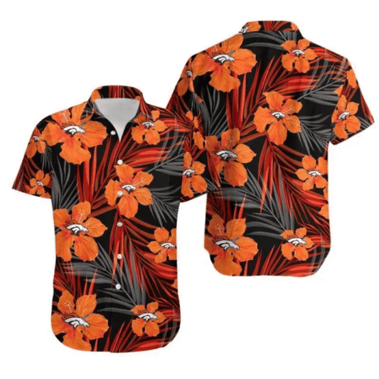 Denver Broncos Tropical Blaze Hawaiian Shirt - Welcome to 2 Aloha