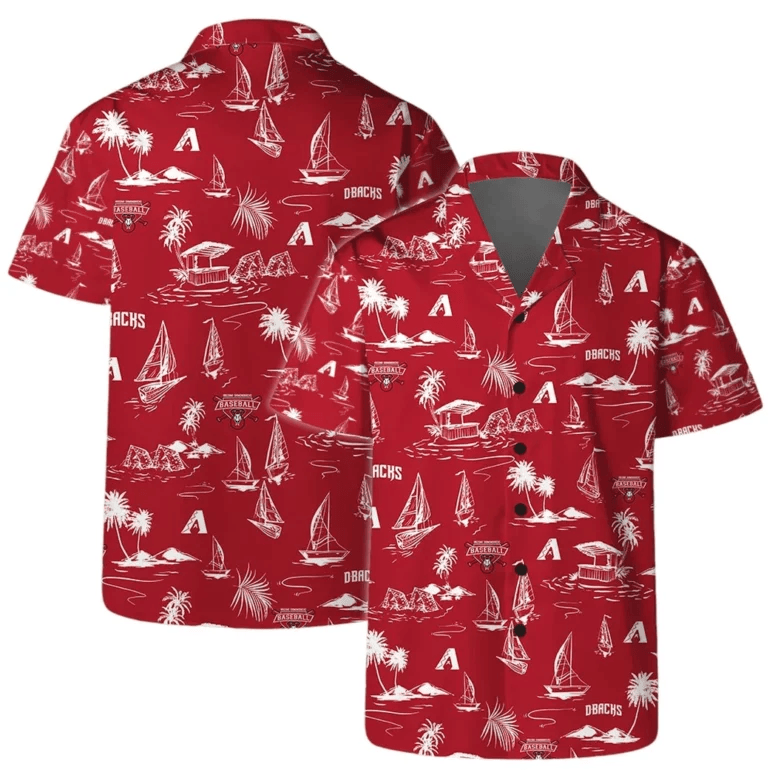 Arizona Diamondbacks Desert Radiance Hawaiian Shirt - Welcome to 2 Aloha