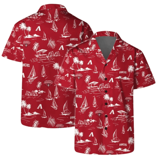 Arizona Diamondbacks Desert Radiance Hawaiian Shirt - Welcome to 2 Aloha