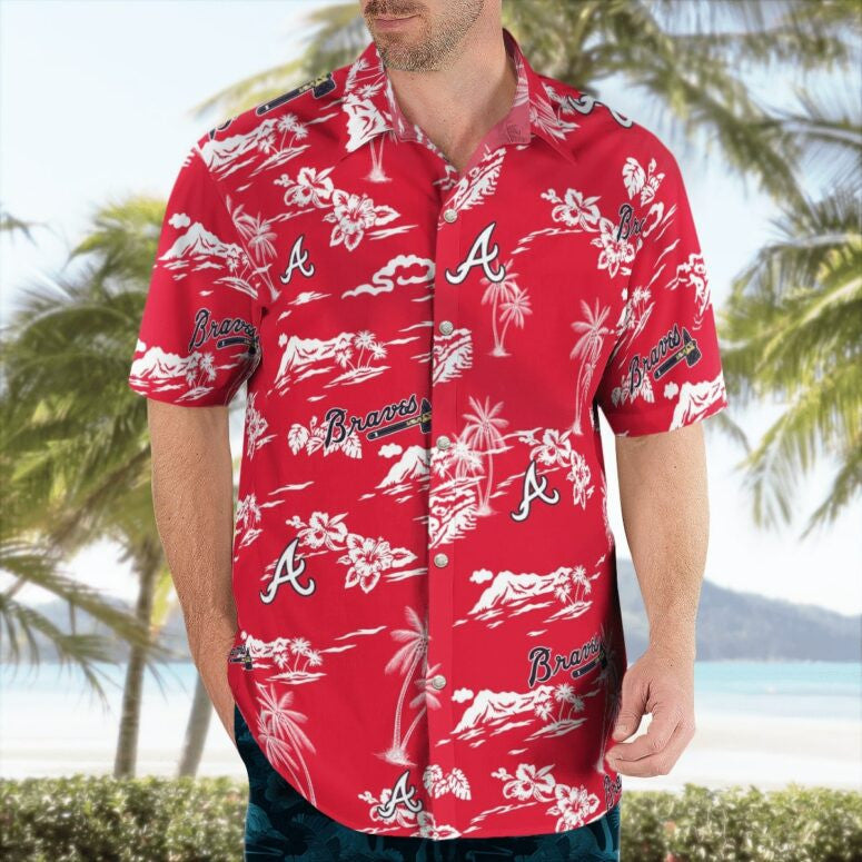 Atlanta Braves Island Escape Hawaiian Shirt - Welcome to 2 Aloha