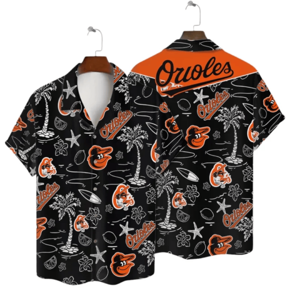 Baltimore Orioles Island Icons Hawaiian Shirt - Welcome to 2 Aloha