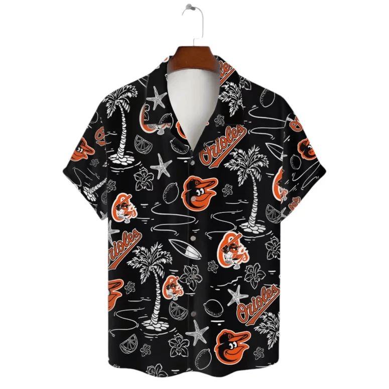 Baltimore Orioles Island Icons Hawaiian Shirt - Welcome to 2 Aloha