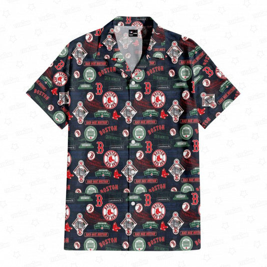 Boston Red Sox Fenway Park Stadium Hawaiian Shirt - Welcome to 2 Aloha