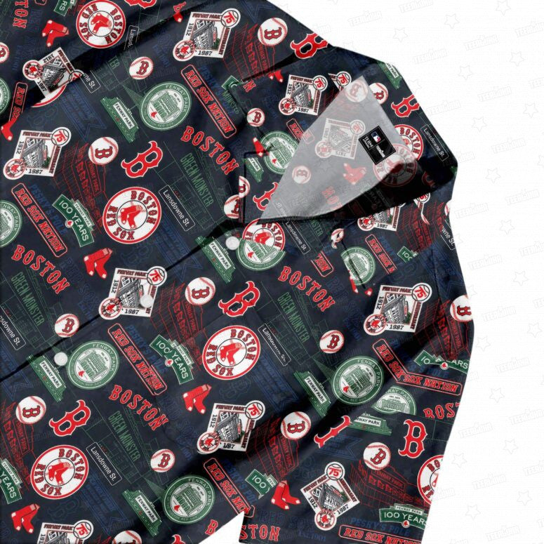 Boston Red Sox Fenway Park Stadium Hawaiian Shirt - Welcome to 2 Aloha
