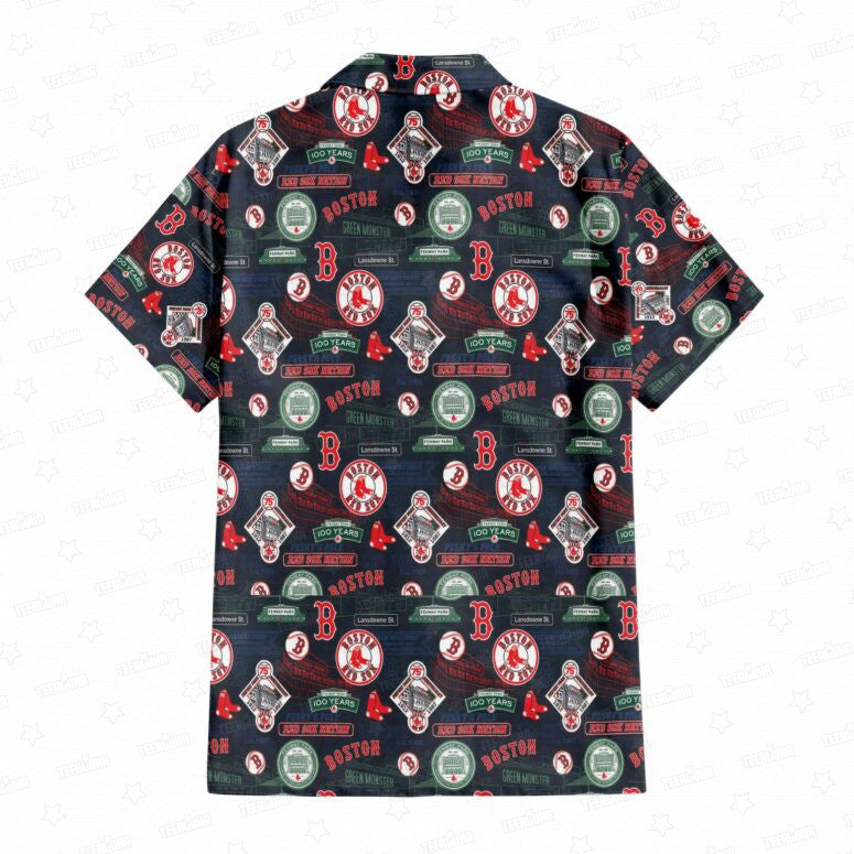 Boston Red Sox Fenway Park Stadium Hawaiian Shirt - Welcome to 2 Aloha