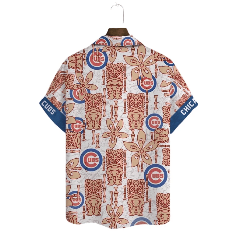 Chicago Cubs Retro Tiki Hawaiian Shirt - Welcome to 2 Aloha