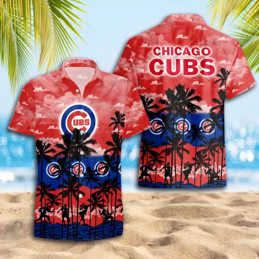 Chicago Cubs Island Vibes Hawaiian Shirt - Welcome to 2 Aloha