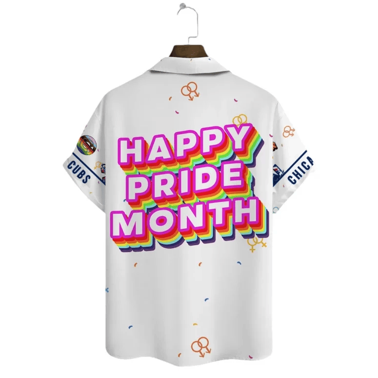 Chicago Cubs Pride Celebration Hawaiian Shirt - Welcome to 2 Aloha