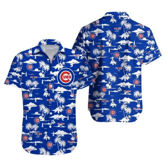 Chicago Cubs Fly the W Hawaiian Shirt - Welcome to 2 Aloha