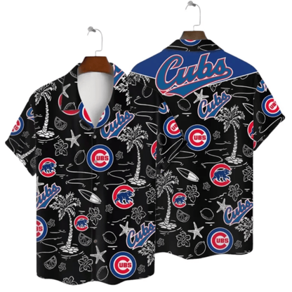 Chicago Cubs Paradise Nights Hawaiian Shirt - Welcome to 2 Aloha