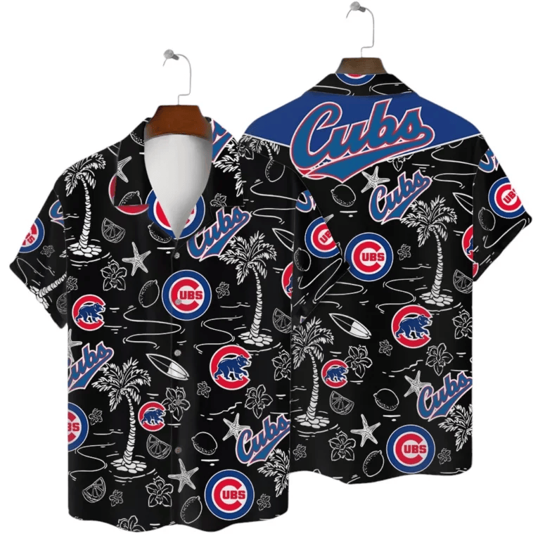 Chicago Cubs Paradise Nights Hawaiian Shirt - Welcome to 2 Aloha
