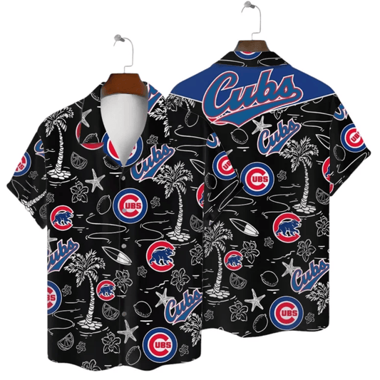 Chicago Cubs Paradise Nights Hawaiian Shirt - Welcome to 2 Aloha