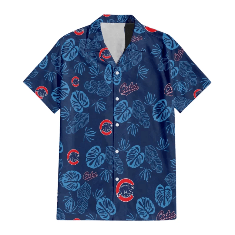 Chicago Cubs Monstera Jungle Hawaiian Shirt - Welcome to 2 Aloha