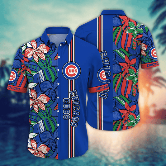Chicago Cubs Tropical Jungle Hawaiian Shirt - Welcome to 2 Aloha