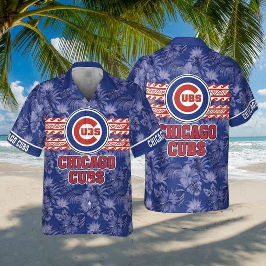 Chicago Cubs Vintage Tropical Hawaiian Shirt - Welcome to 2 Aloha
