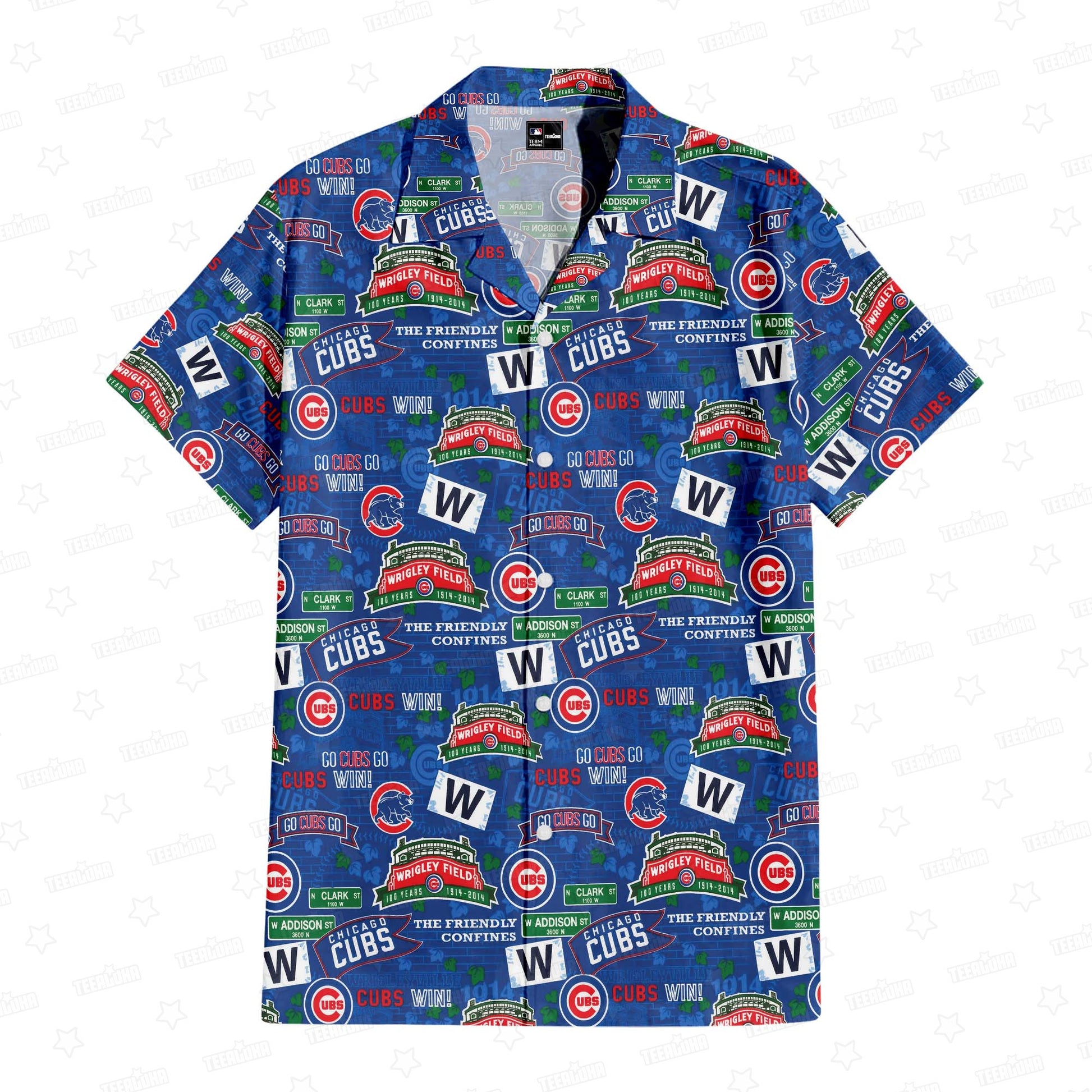 Chicago Cubs Wrigley Field Hawaiian Shirt - Welcome to 2 Aloha