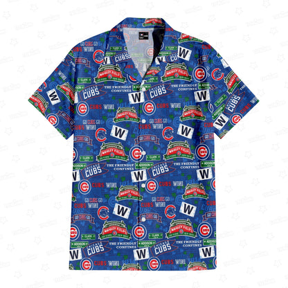 Chicago Cubs Wrigley Field Hawaiian Shirt - Welcome to 2 Aloha