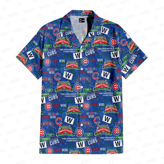 Chicago Cubs Wrigley Field Hawaiian Shirt - Welcome to 2 Aloha
