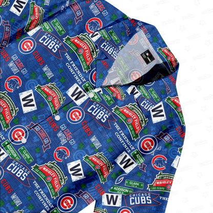 Chicago Cubs Wrigley Field Hawaiian Shirt - Welcome to 2 Aloha