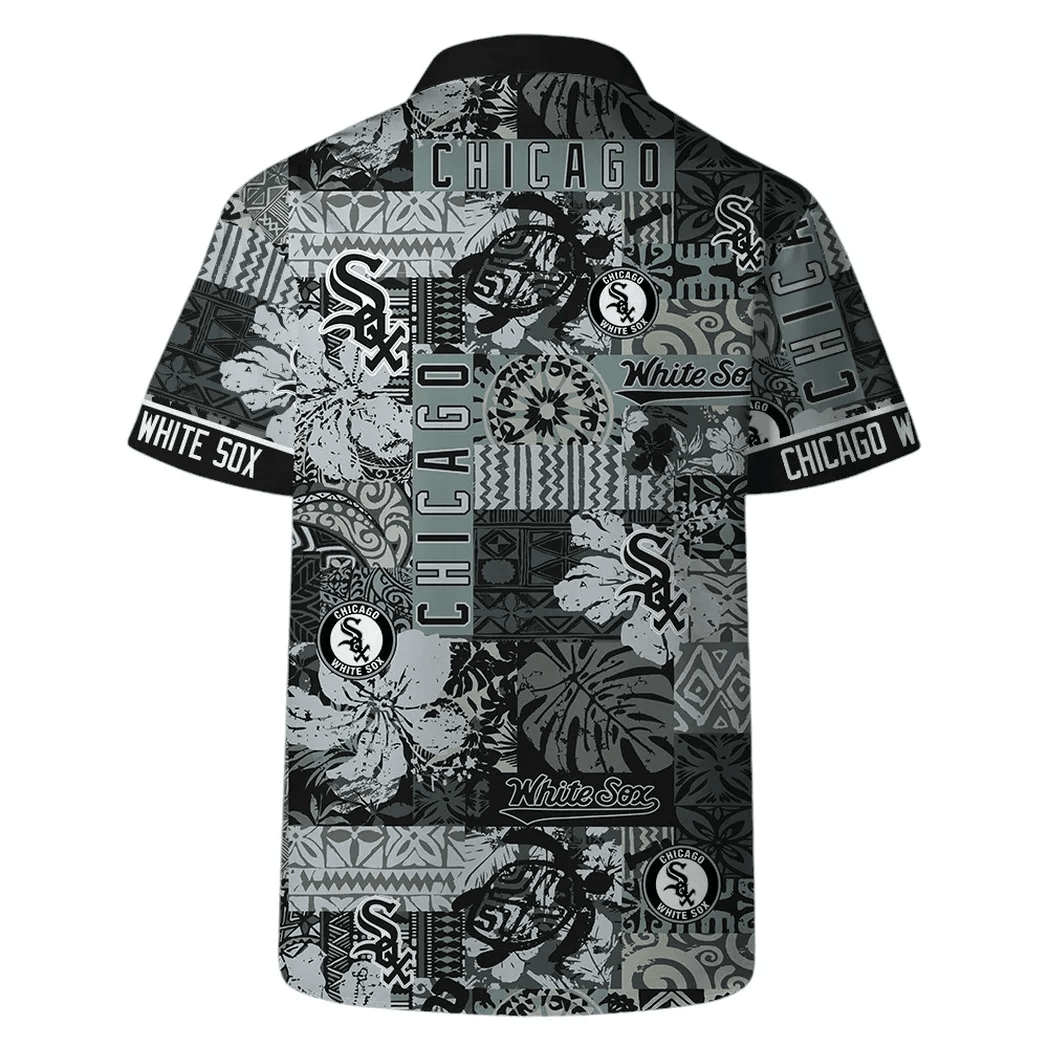 Chicago White Sox Logo Vintage Pattern Hawaiian Shirt - Welcome to 2 Aloha