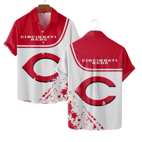 Cincinnati Reds Bold Legacy Hawaiian Shirt - Welcome to 2 Aloha