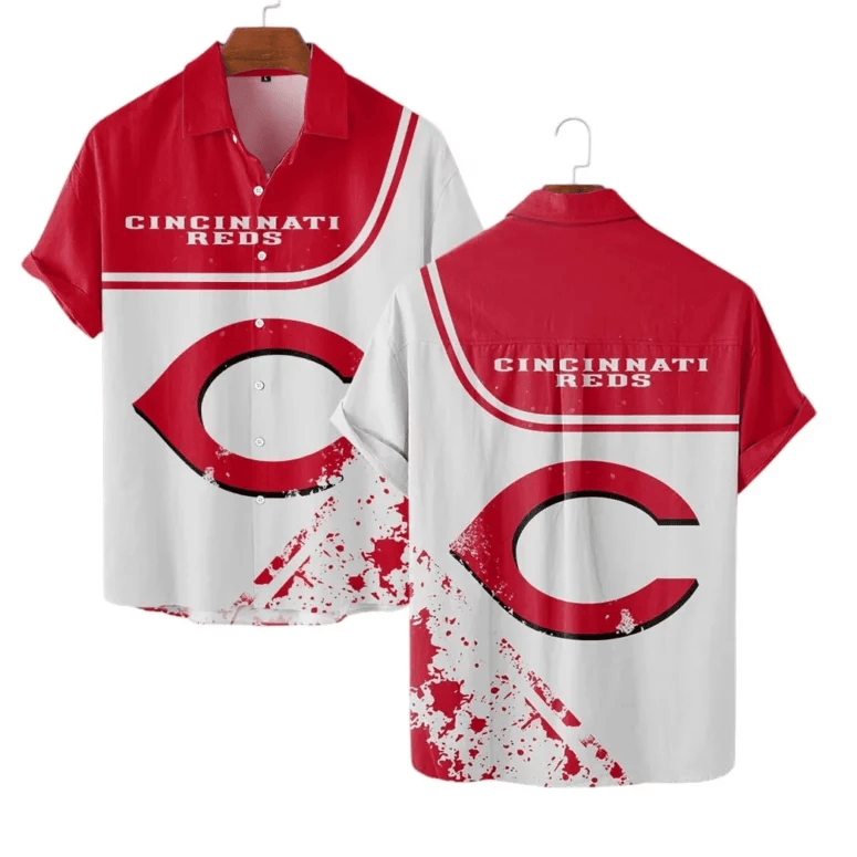 Cincinnati Reds Bold Legacy Hawaiian Shirt - Welcome to 2 Aloha
