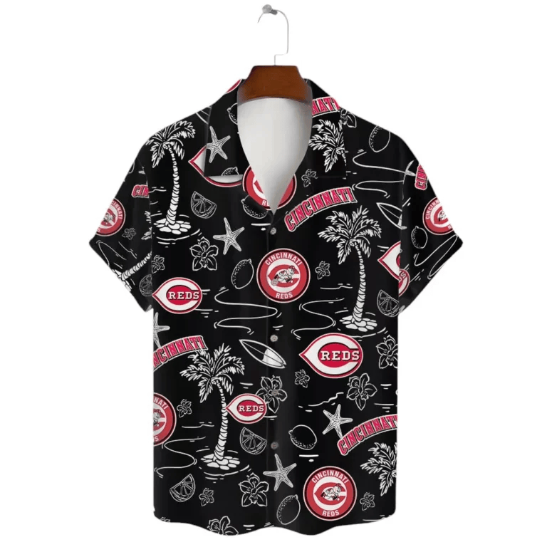Cincinnati Reds Island Icons Hawaiian Shirt - Welcome to 2 Aloha
