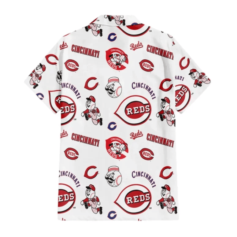 Cincinnati Reds Classic Logo Hawaiian Shirt - Welcome to 2 Aloha