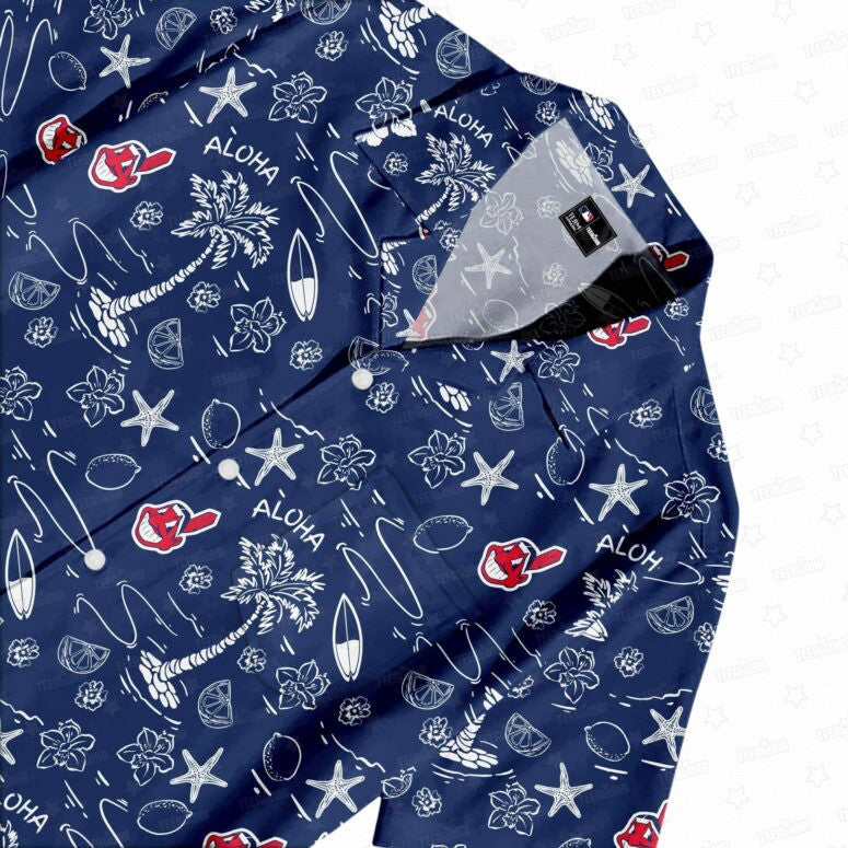Cleveland Guardians Aloha Paradise Hawaiian Shirt - Welcome to 2 Aloha